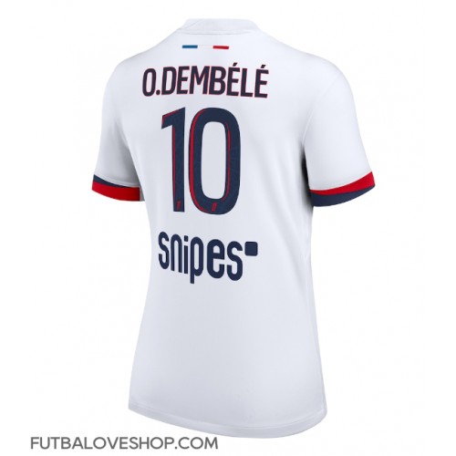 Dres Paris Saint-Germain Ousmane Dembele #10 Preč pre Ženy 2025-26 Krátky Rukáv